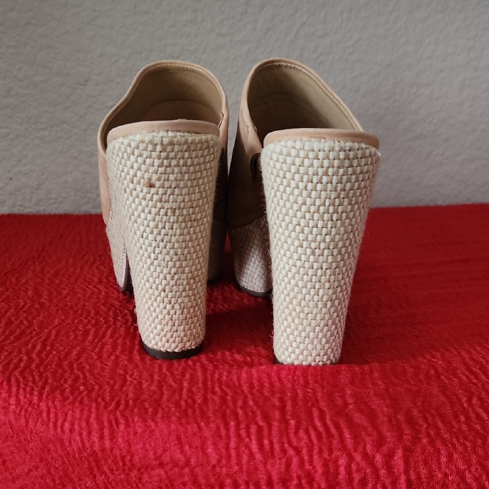 SCHUTZ Women's Beige Mules - Picture 4 of 6